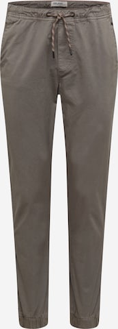 Effilé Pantalon 'Nimbu' BLEND en gris : devant