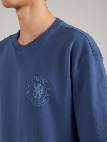 HOLLISTER T-shirt 'SOCCER LIC CHELSEA' i blå