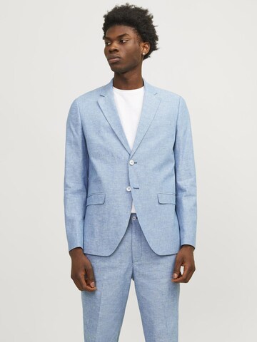 Coupe slim Veste de costume 'RIVIERA' JACK & JONES en bleu : devant