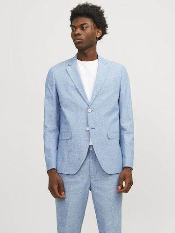 JACK & JONES Slim fit Suit Jacket 'RIVIERA' in Blue: front