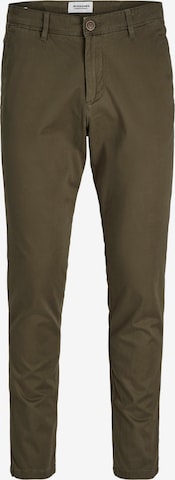 JACK & JONES - Pantalón chino 'JJIMarco Bowie' en marrón: frente