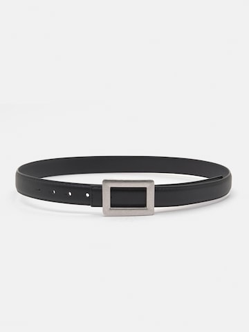 Pull&Bear Belt in Black: front