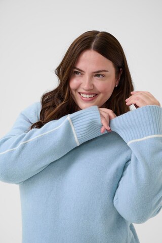 Pull-over 'KCjina' KAFFE CURVE en bleu