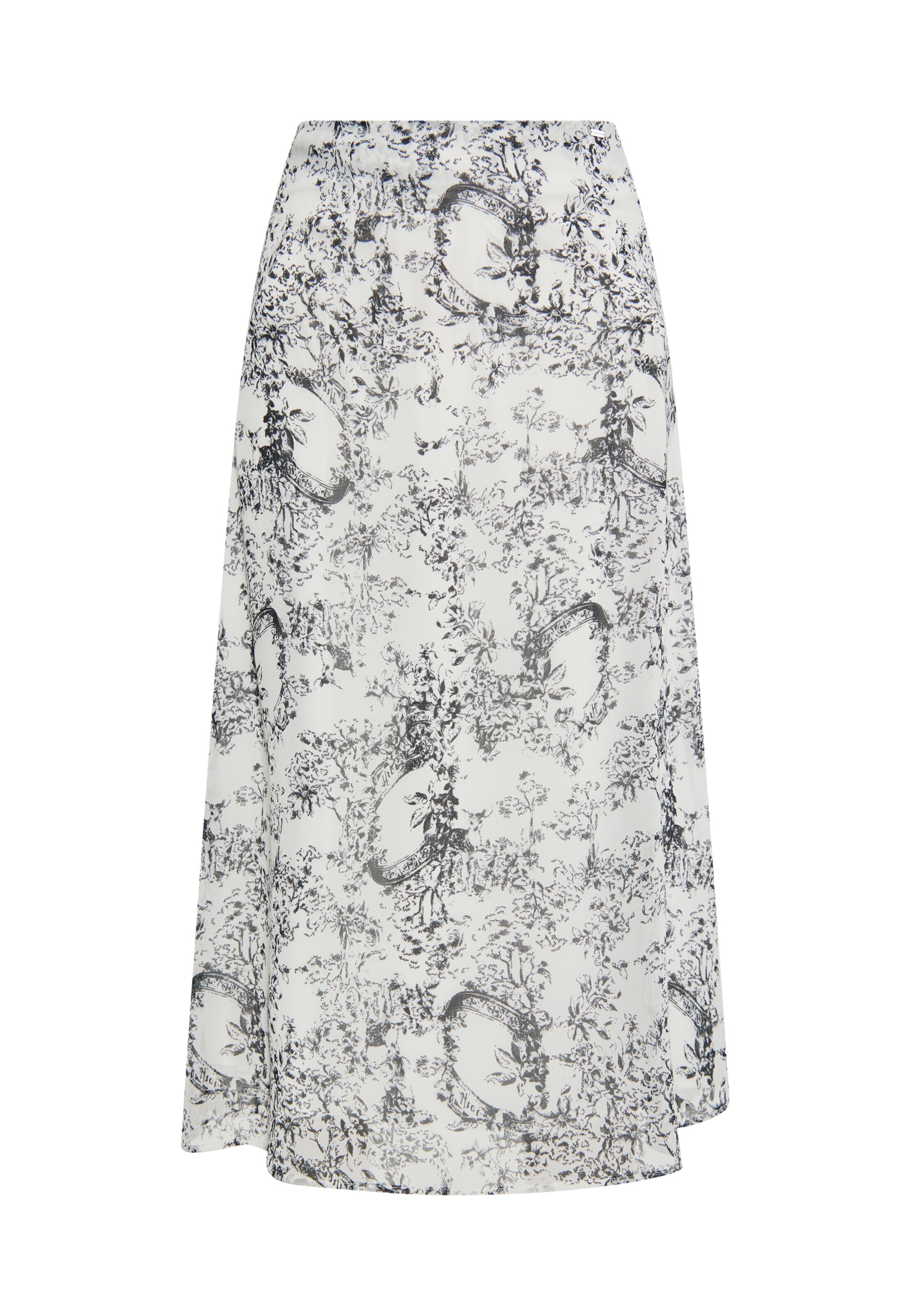 DreiMaster Klassik Sukňa - Biela: predná strana