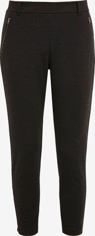 ICHI Regular Pants 'Kate' in Black: front