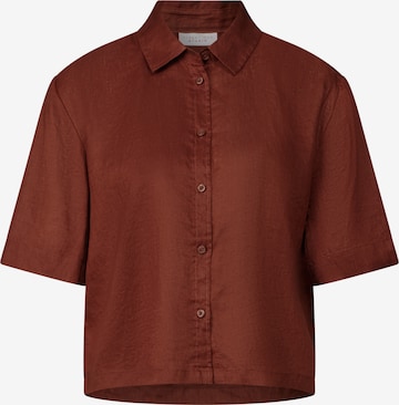 Street One Studio Bluse in Braun: Vorderseite