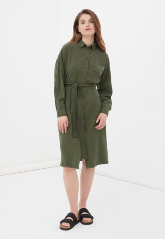 Finn Flare Dress in Green