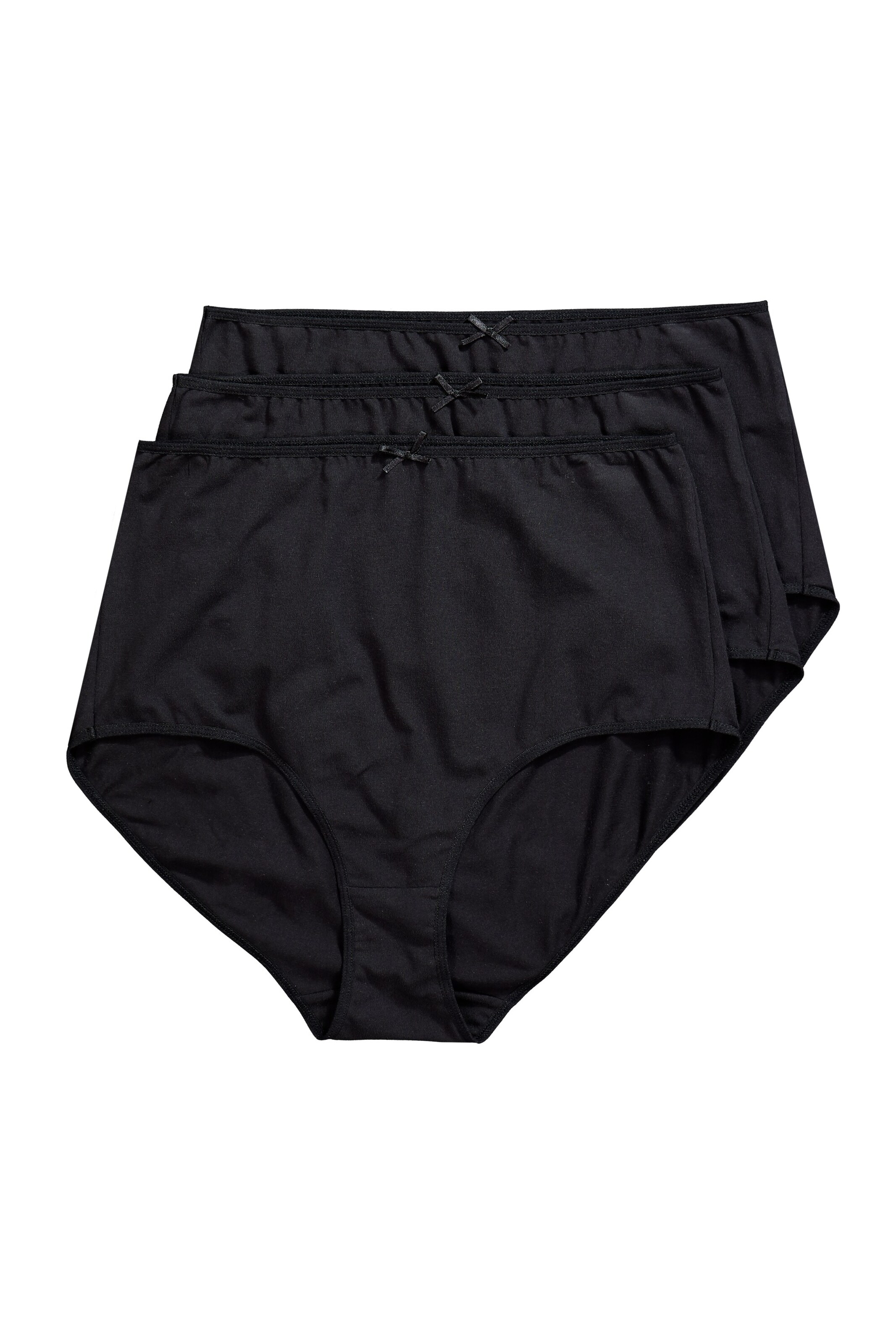 Ulla Popken Slip in Schwarz: Vorderseite