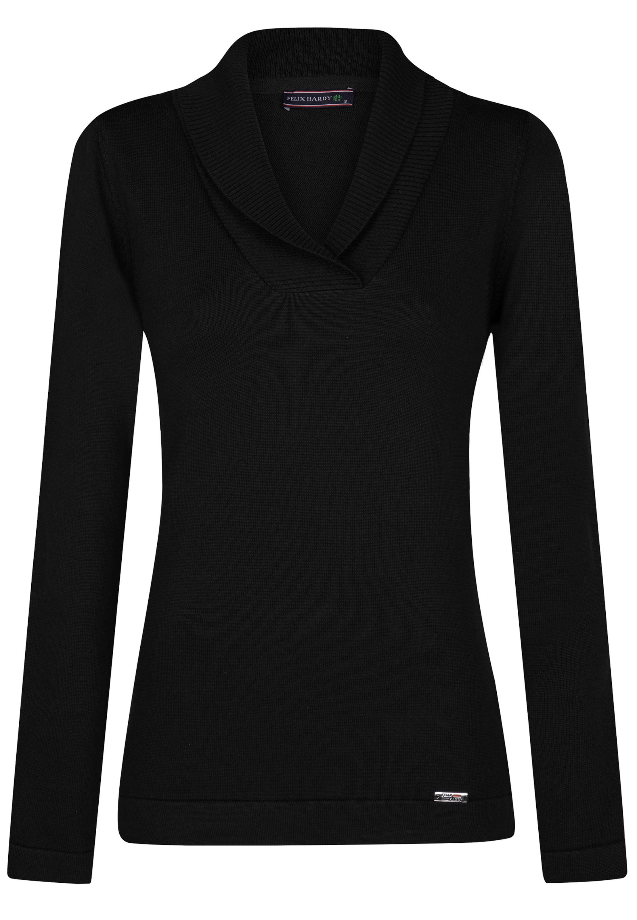 Pulover de la Felix Hardy pe negru: față