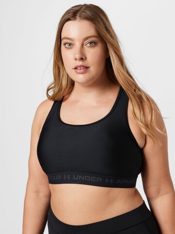 UNDER ARMOUR Bustier Sport bh in Zwart