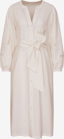 Robe 'Schwarze Rose' SEIDENSTICKER en beige : devant