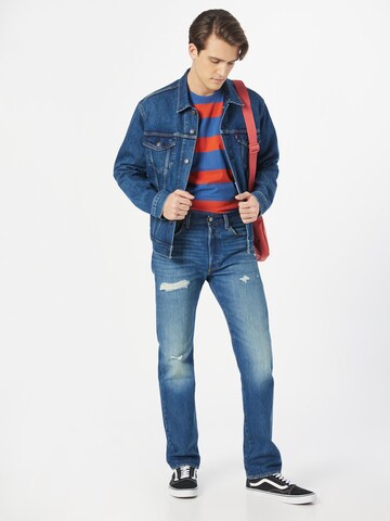 Regular Jeans '501 Levi's Original' de la LEVI'S ® pe albastru