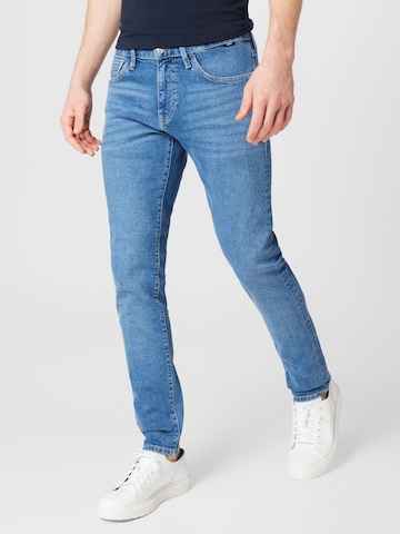 Mavi Skinny Jeans in Blue: front