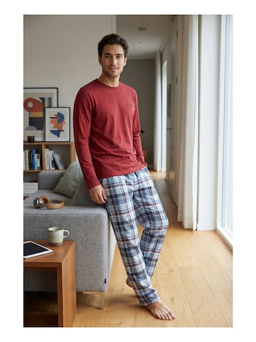 Phil & Co. Berlin Pyjama lang 'Fashionable'‌‌‌‌‌ in Mischfarben: Vorderseite