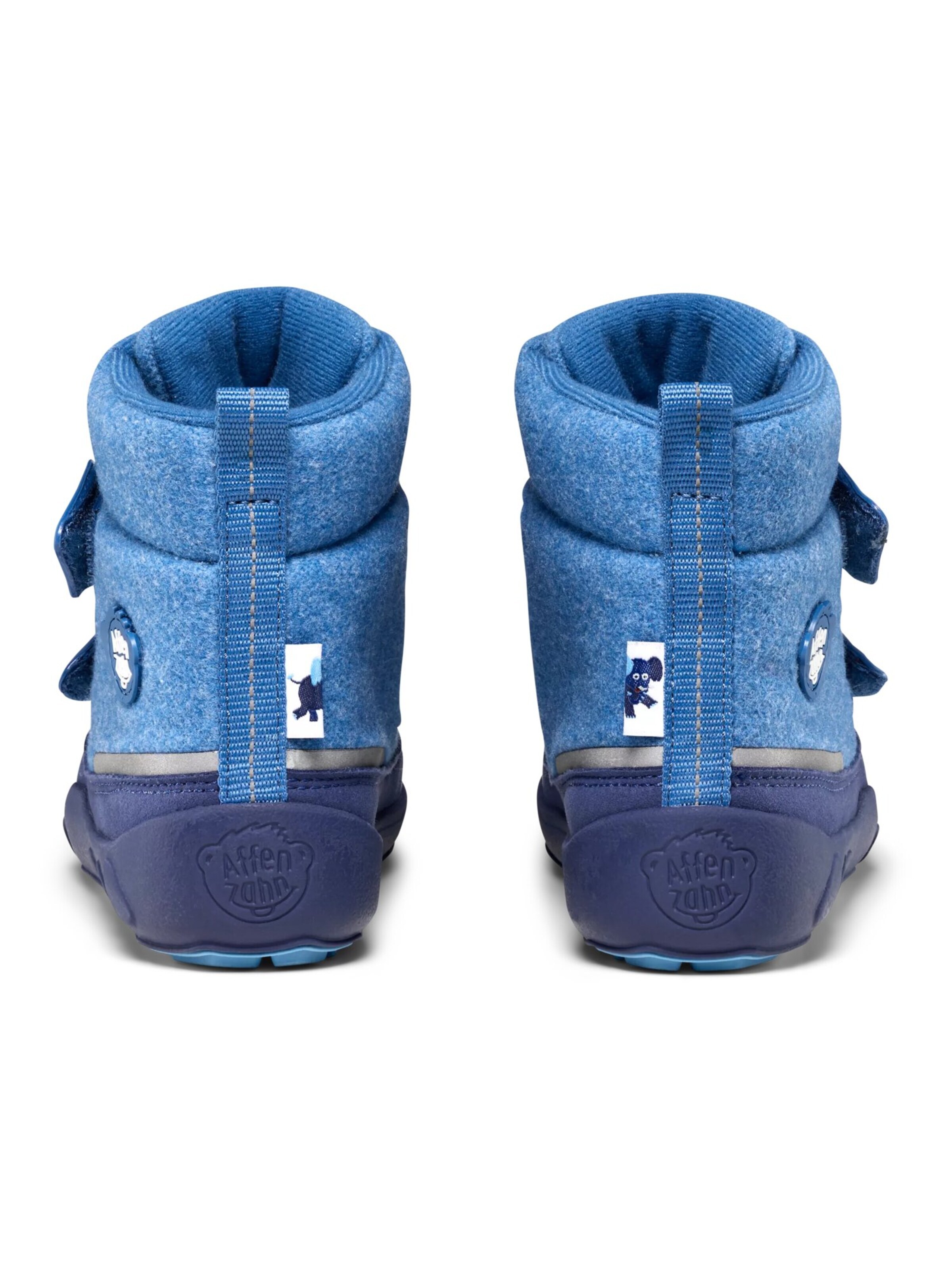Affenzahn Boots 'Winterstiefel Wolle Comfy' in Blue