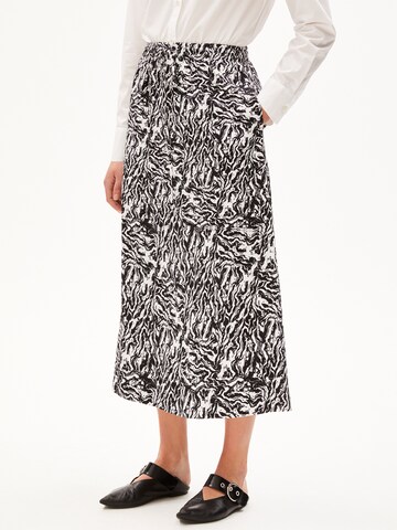 ARMEDANGELS Rok ' DARTIAA' in Beige: voorkant