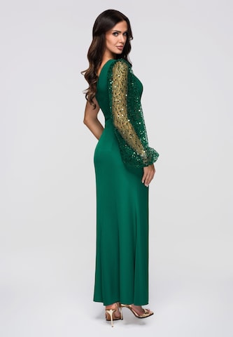 Ombre Evening dress in Green
