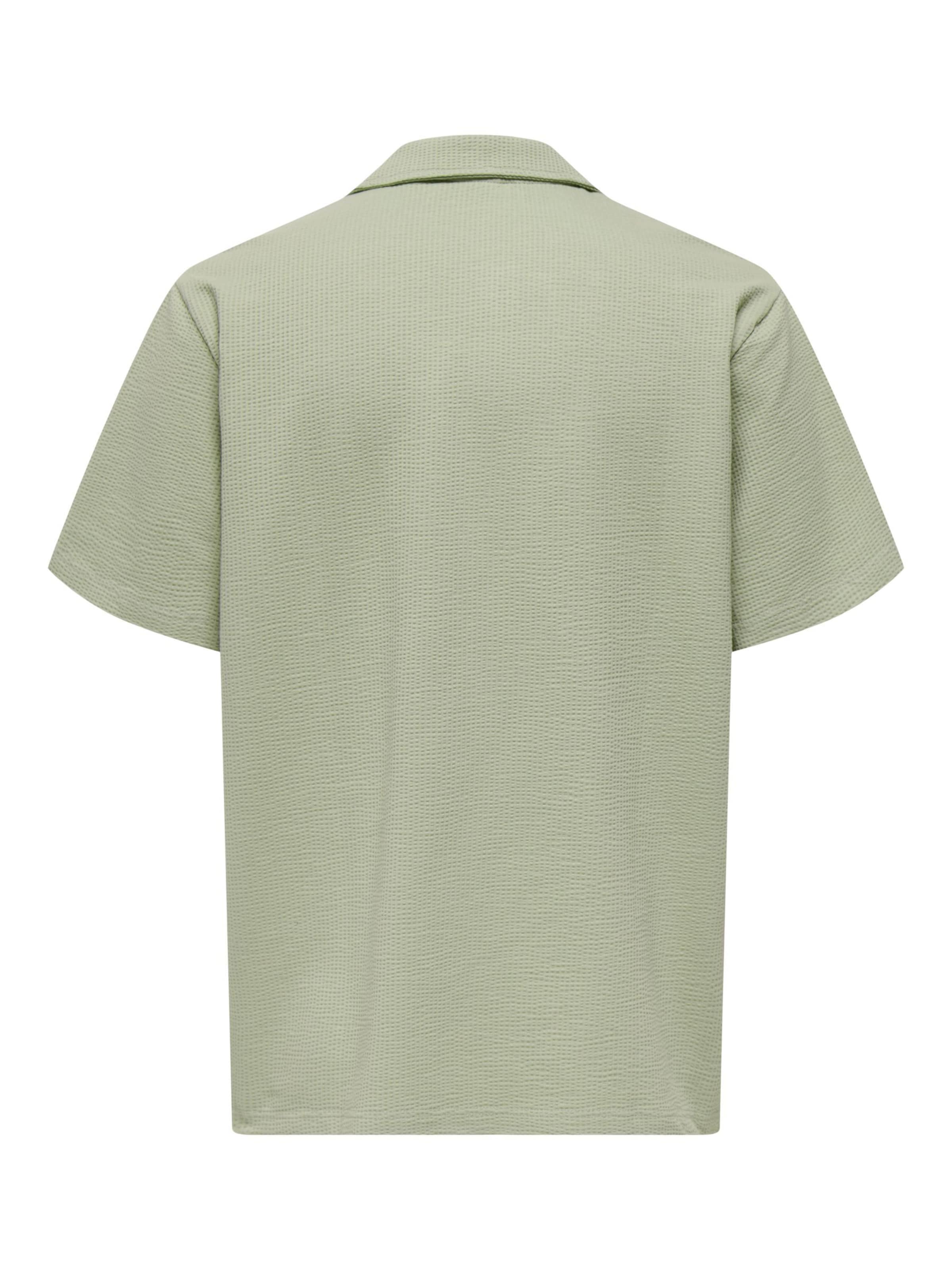 Fit confort Chemise 'ONSKian' Only & Sons en vert