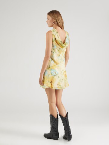Robe de cocktail TOPSHOP en jaune