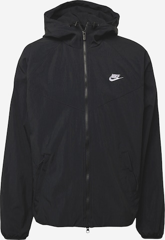 Nike Sportswear Winterjas in Zwart: voorkant