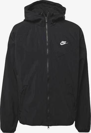 Nike Sportswear Winterjas in de kleur Zwart / Wit, Productweergave