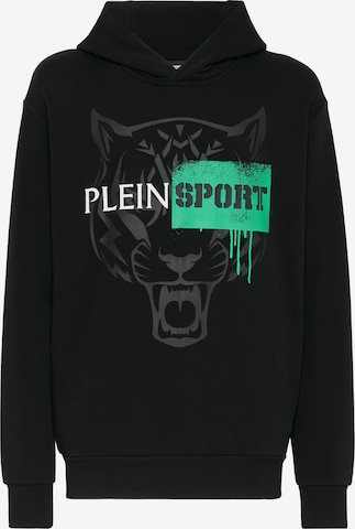 Plein Sport Sweatshirt 'Tiger' in Black: front