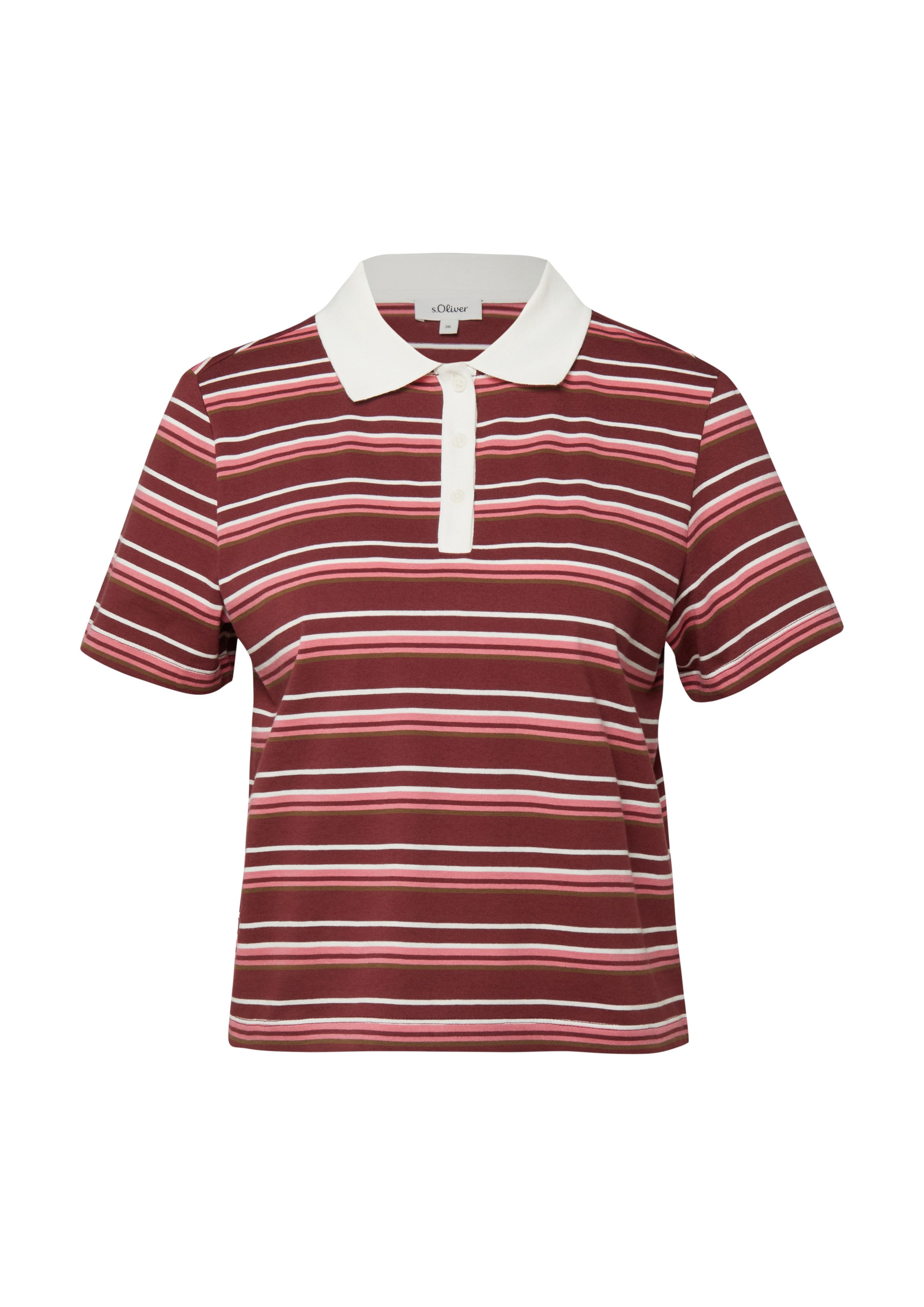 s.Oliver Polo-Shirt in Rot: Vorderseite