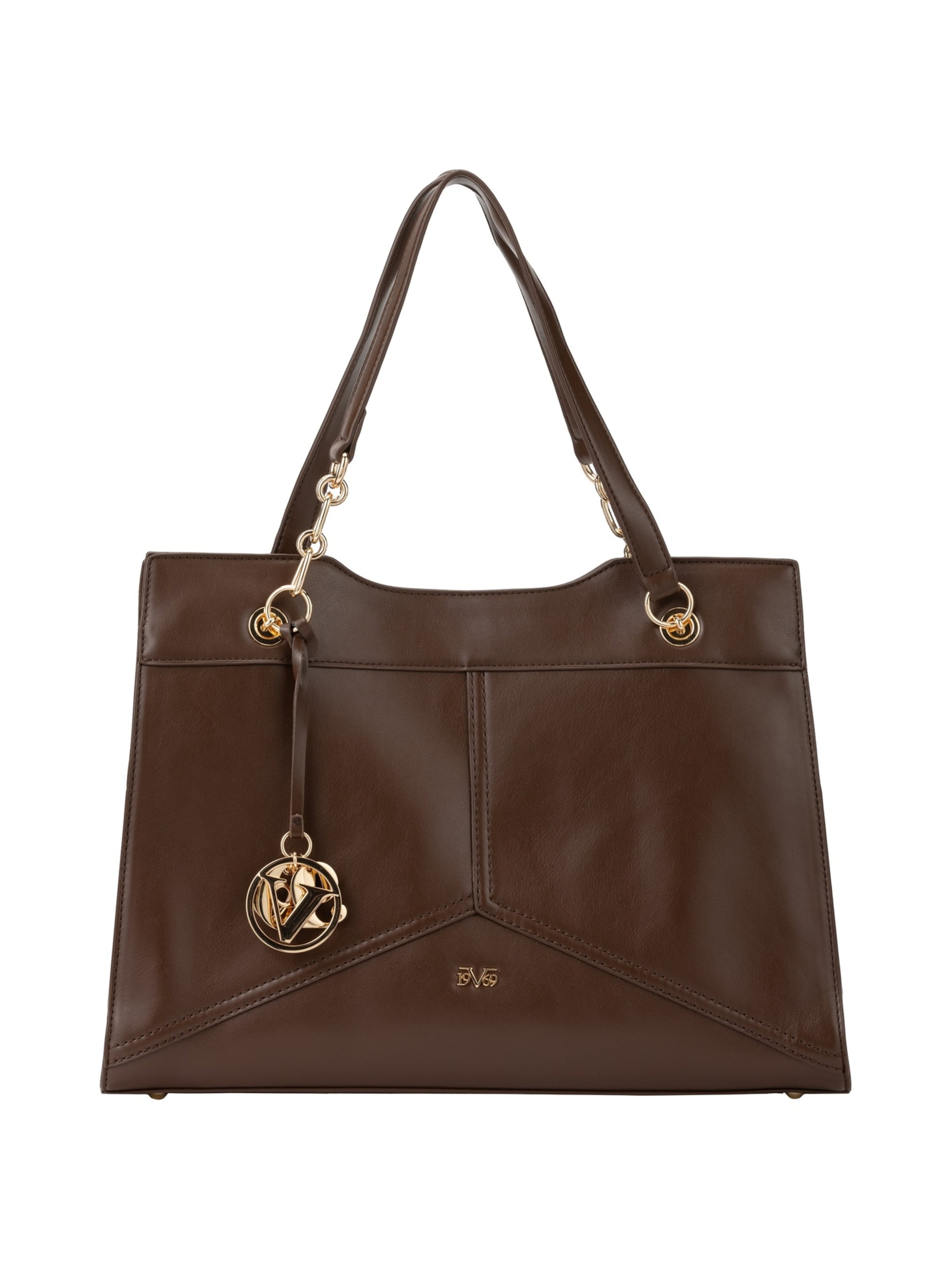 19V69 ITALIA Дамска чанта 'Armina' в кафяво: отпред