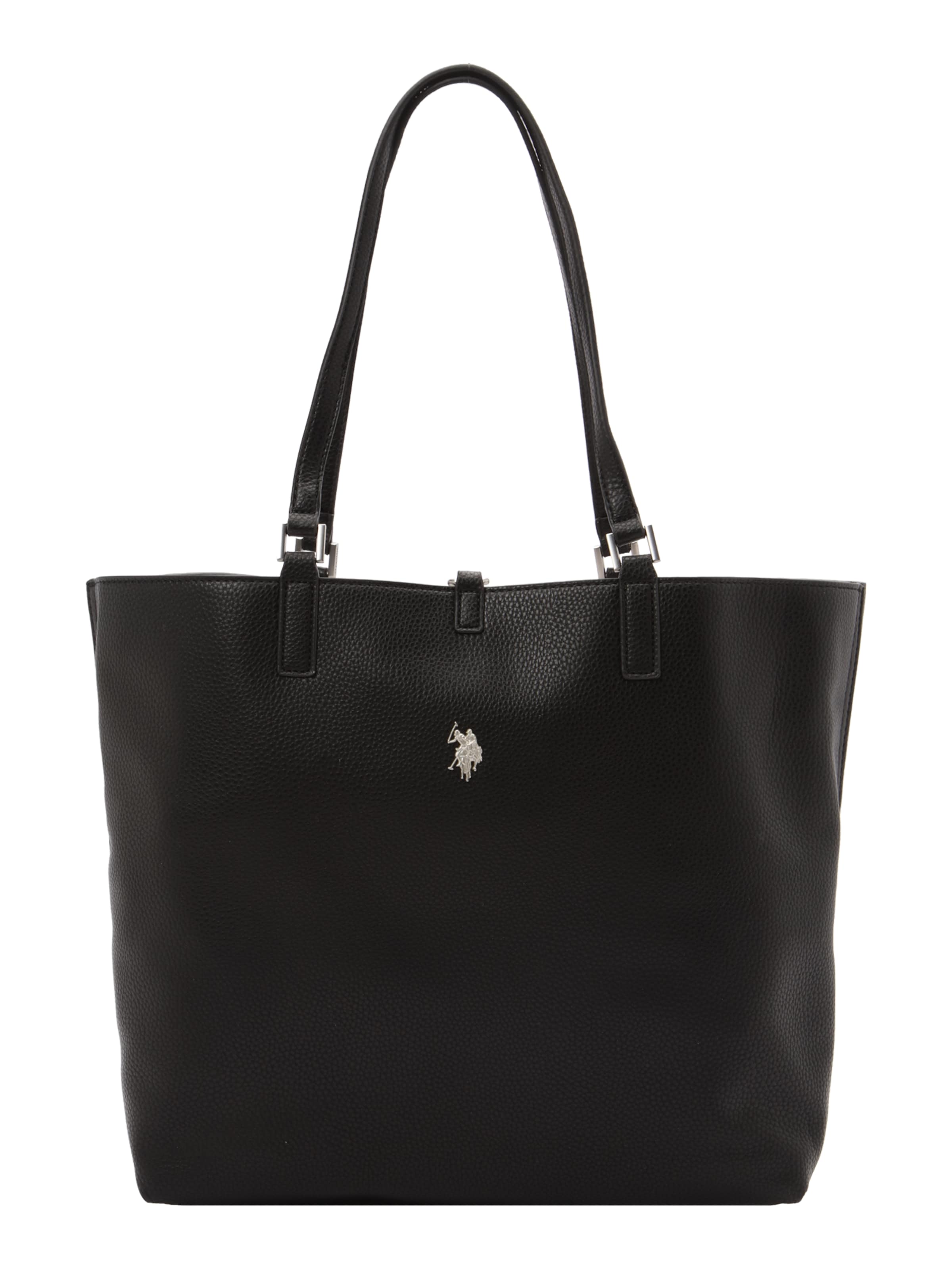 U.S. POLO ASSN. Poodlemiskott, värv must: eest vaates