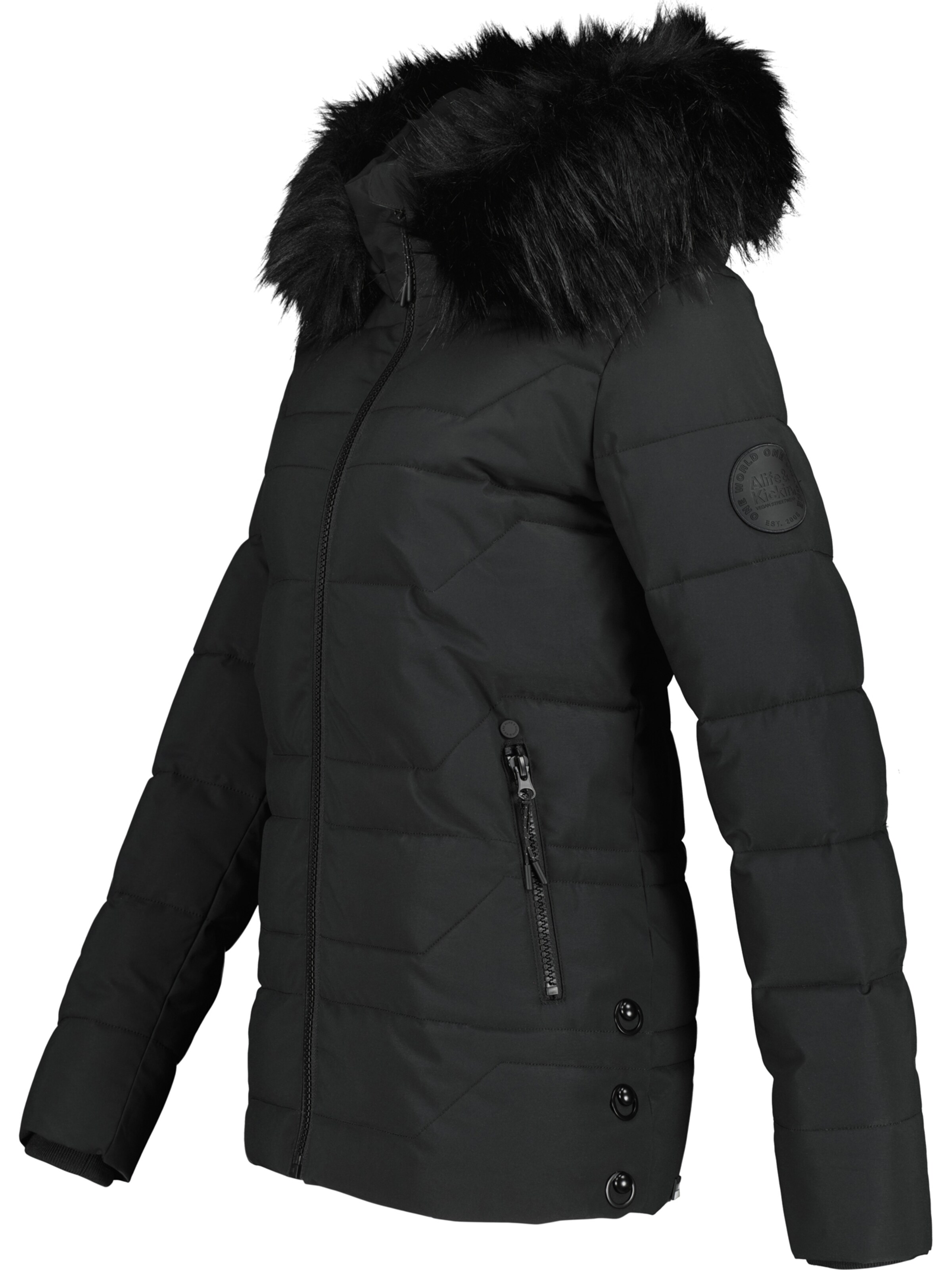 alife & kickin Зимно яке 'ZophiaAK' в черно