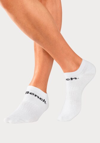 BENCH Athletic Socks in White: front