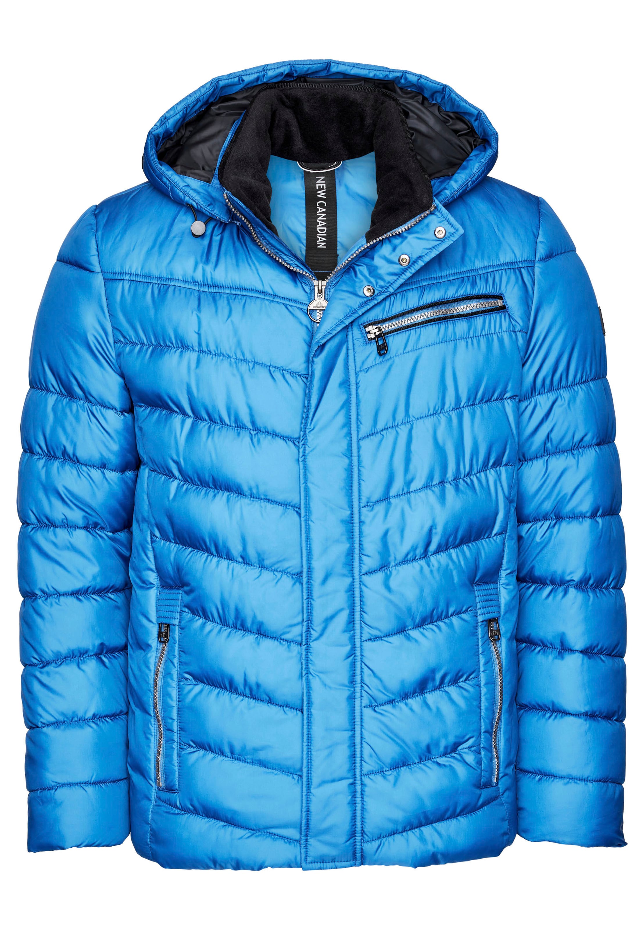 NEW CANADIAN Between-Season Jacket in Blue: front