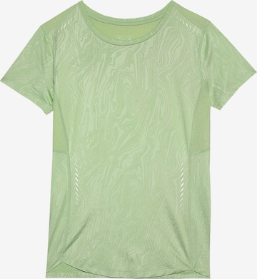 4FTehnička sportska majica - zelena boja: prednji dio