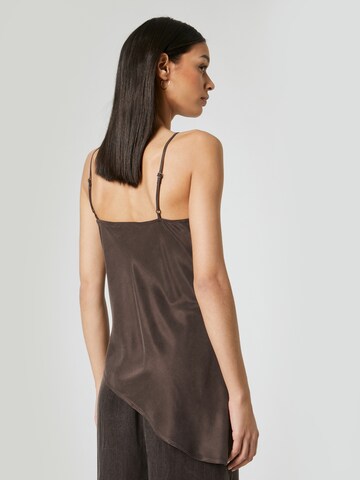 Guido Maria Kretschmer Women Top 'Rafaela' in Brown