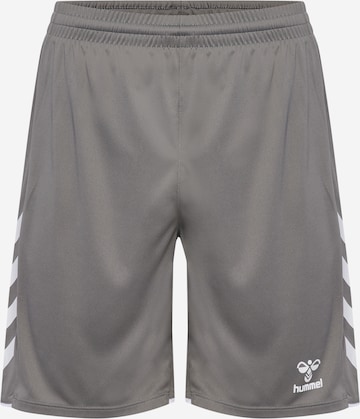 Hummel Loose fit Workout Pants in Grey: front