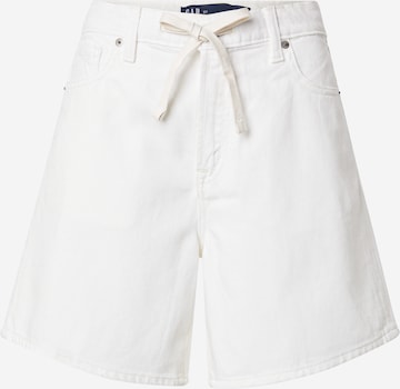 GAP Loose fit Jeans in White: front