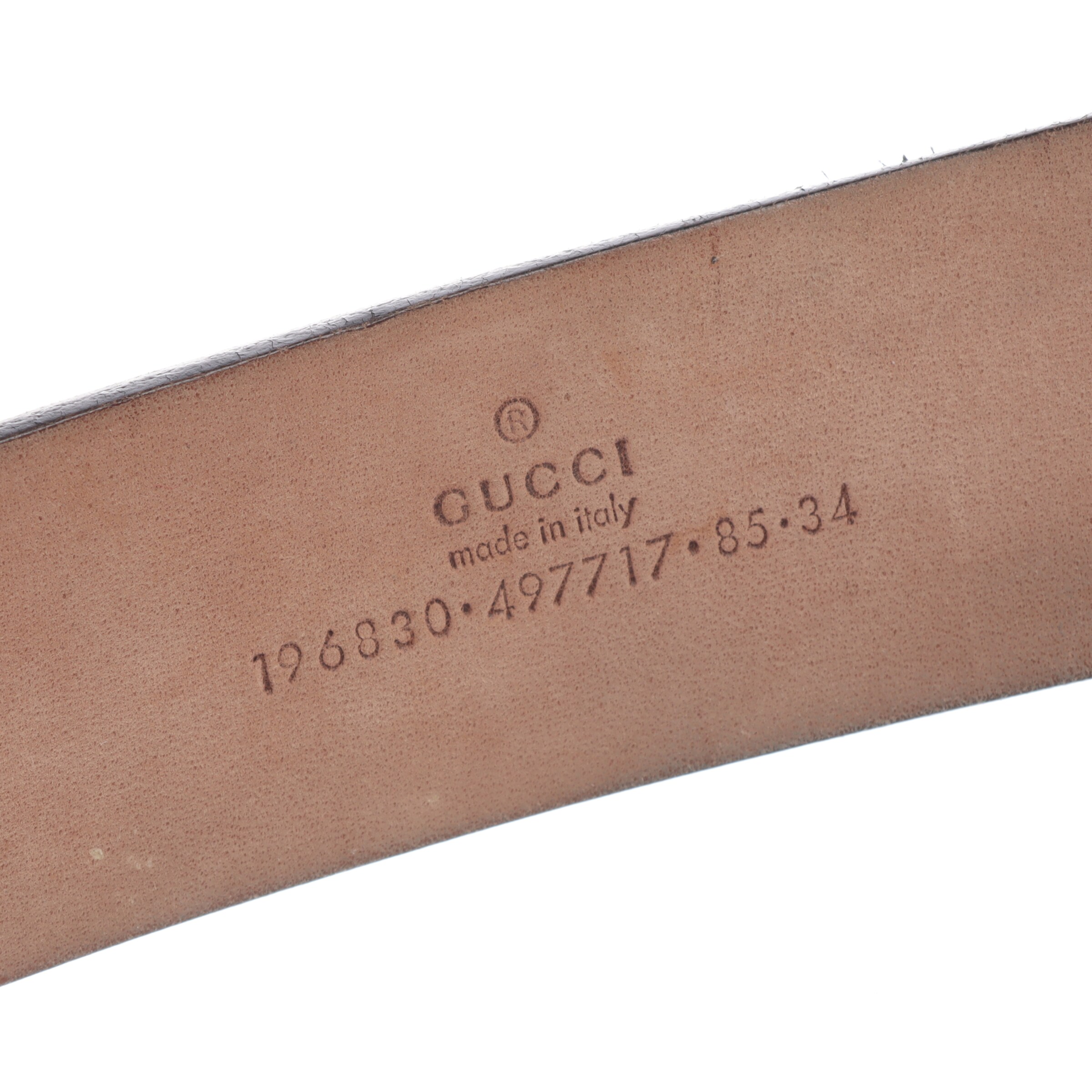 Gucci Belt in M in Black