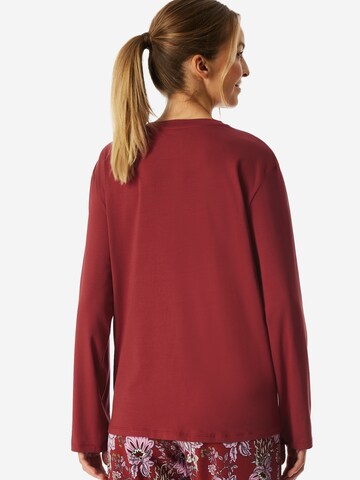 SCHIESSER Schlafshirt 'Mix & Relax' in Rot