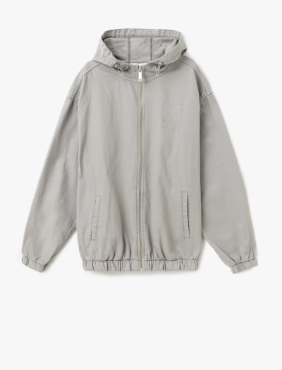 Koton Between-Season Jacket in Grey denim, Item view