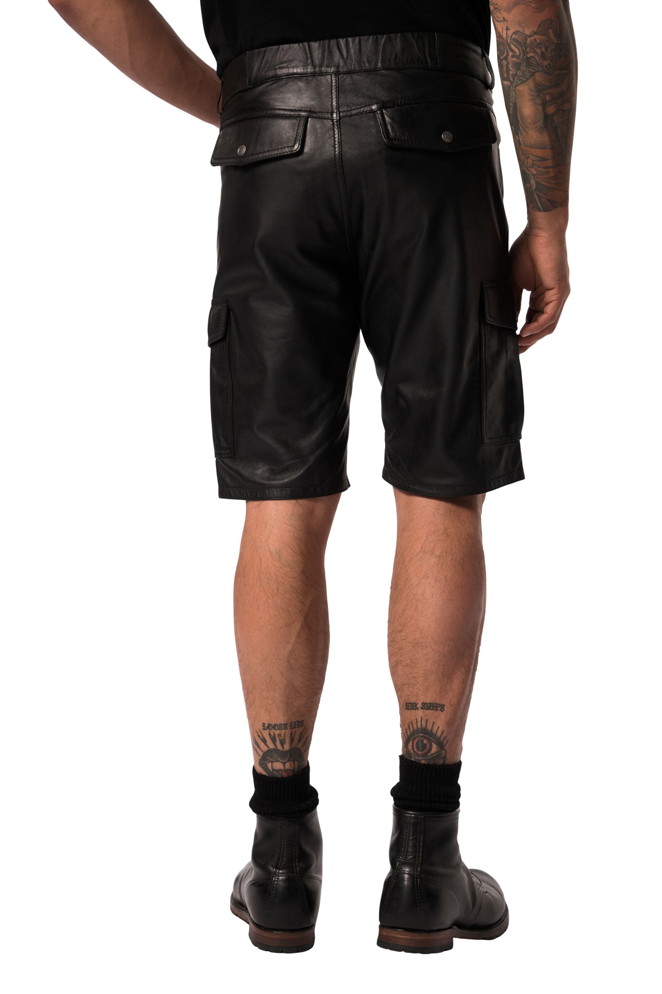 JP1880 Regular Cargobroek in Zwart