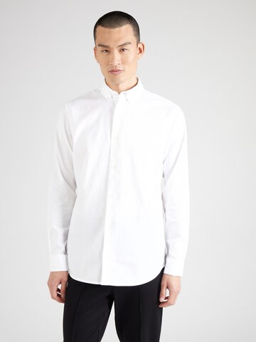 Jack & Jones Premium Regular fit Skjorta 'JPRBLALEWIS' i vit: framsida