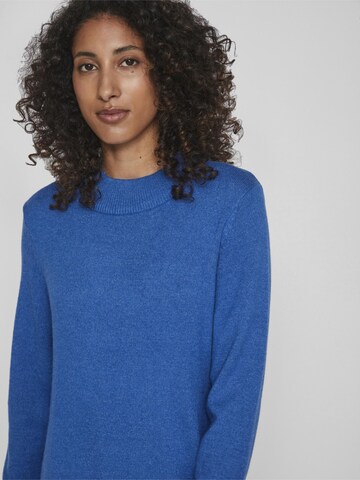 VILA Strickkleid in Blau