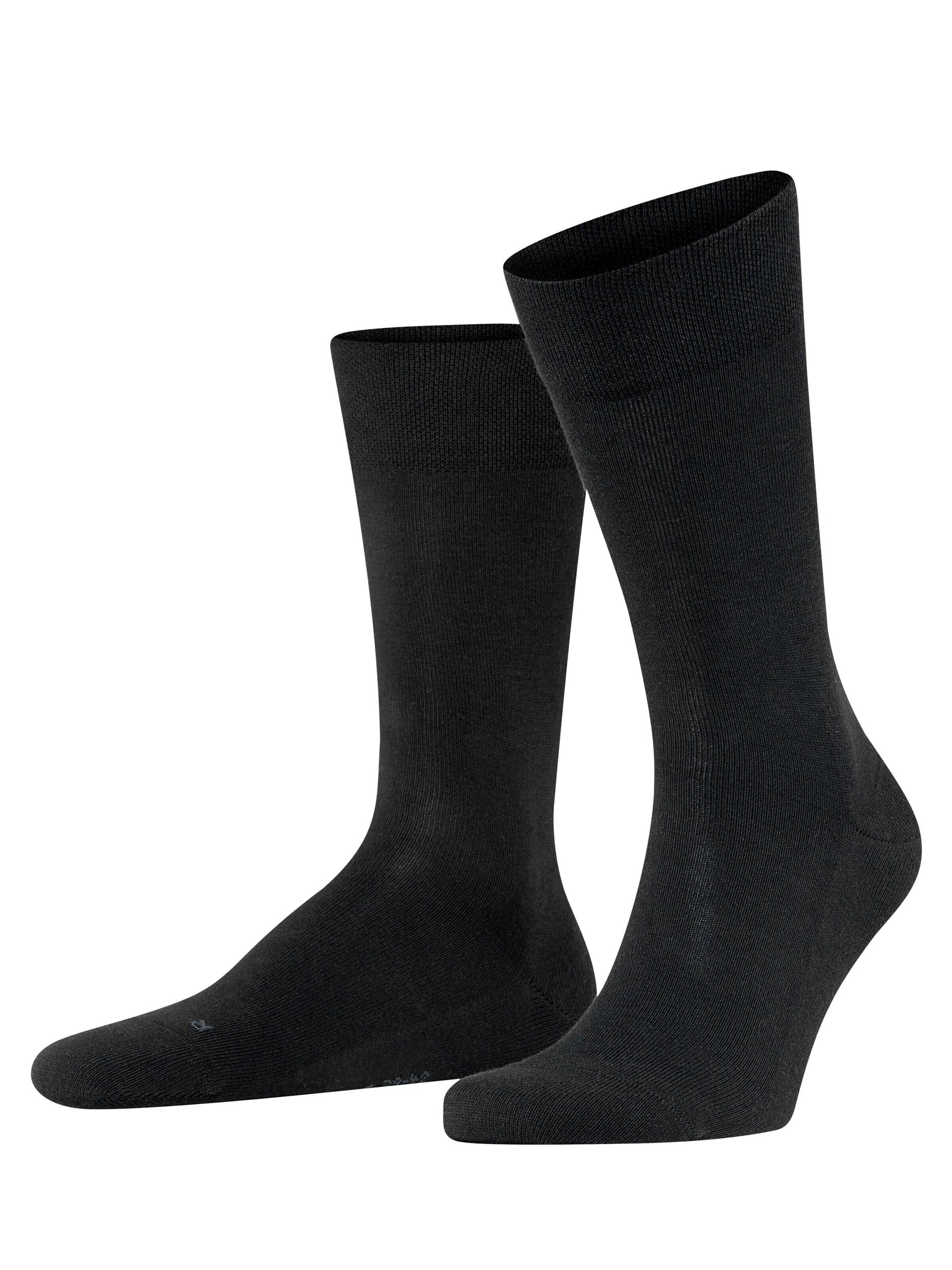 FALKE Socks 'Sensitive London' in Black: front