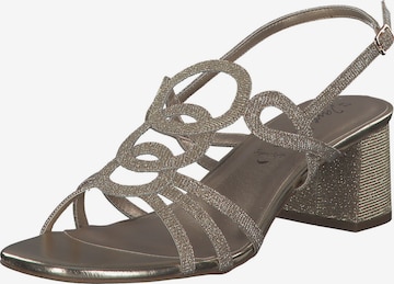 TAMARIS Sandalen met riem in Goud: voorkant