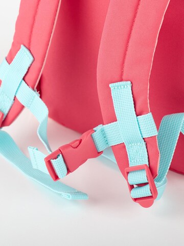 SIGIKID Backpack 'Kindergarten Rucksack fröhliches Tiergesicht, 5,2 Liter' in Pink