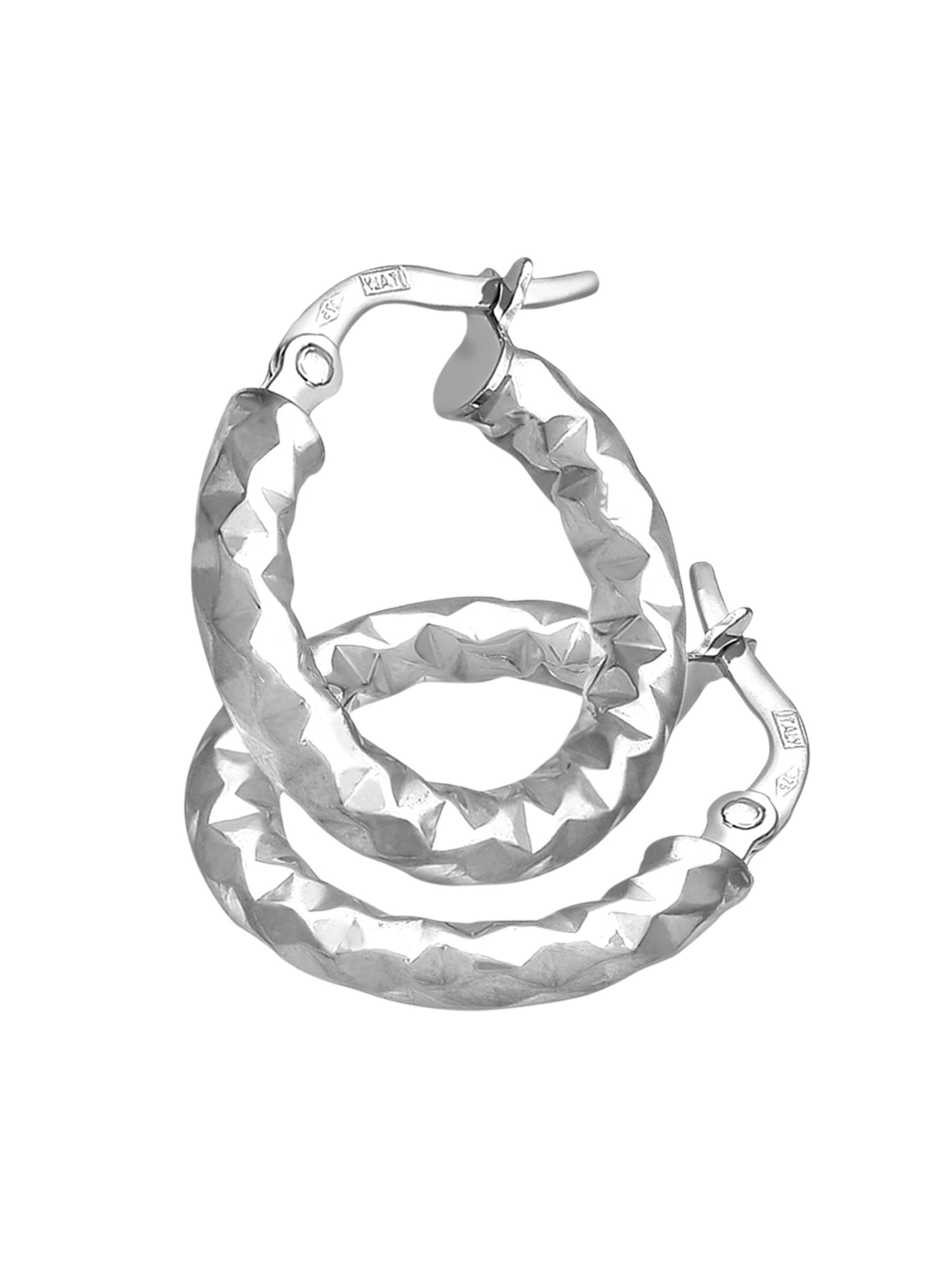 Vanlere Earrings in Silver: front