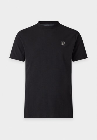 Karl Lagerfeld Shirt 'Kameo Frame' in Black: front