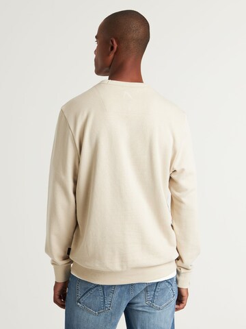 CHASIN' Sweatshirt 'Toby' in Beige
