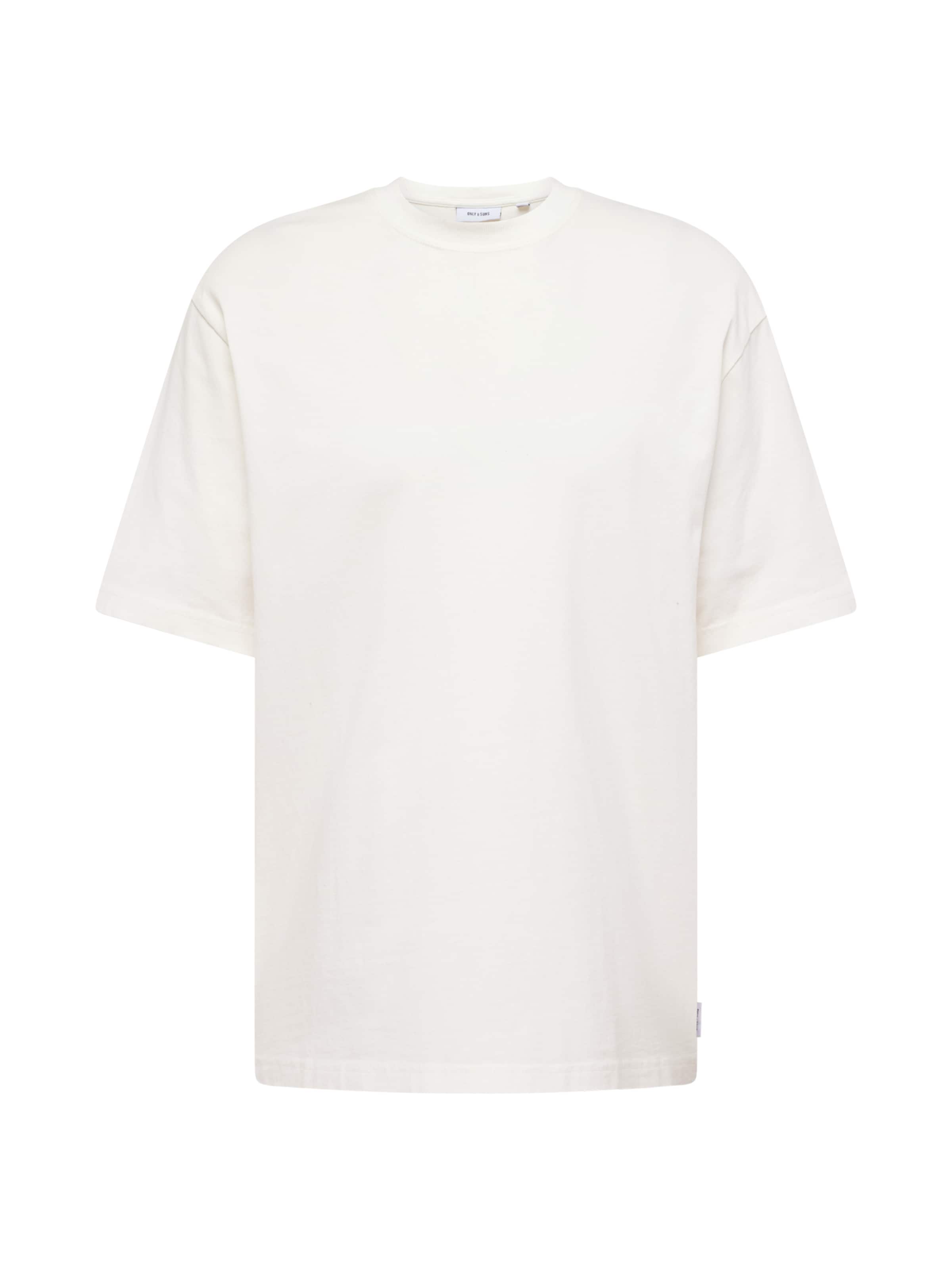Only & Sons Tričko 'ONSDistress' – bílá: přední strana