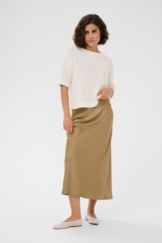 Kaffe Skirt 'KALotte' in Beige: front